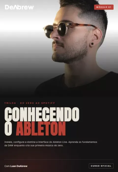 Capa do Módulo 01, Conhecendo o Ableton
